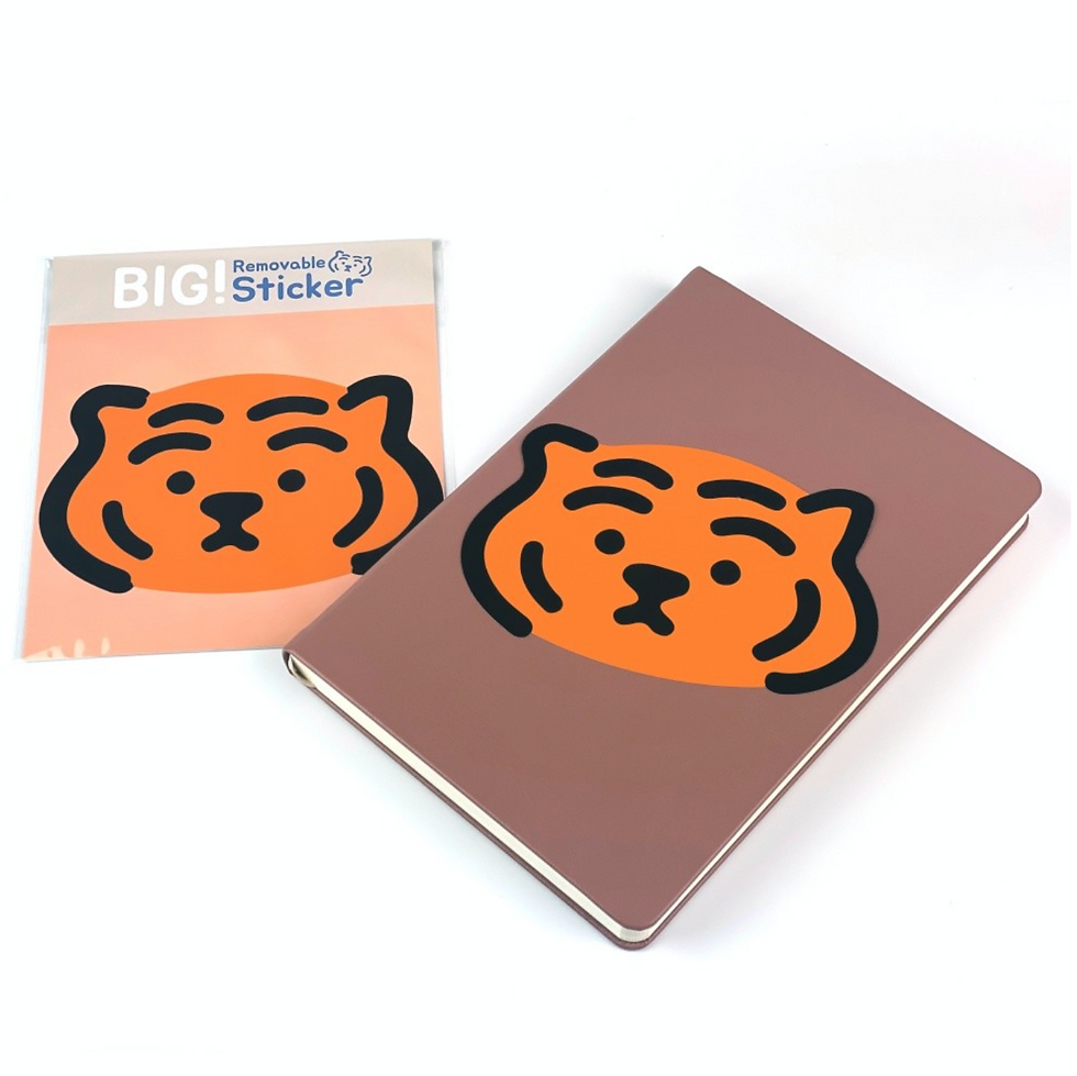 縮圖：Muzik Tiger Tiger Face Big Removable Sticker 貼紙