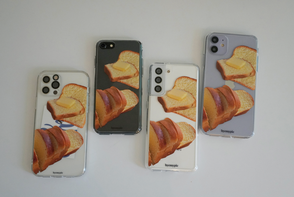 縮圖：Byemypie x Butter Bread Hard Jelly Case 手機保護殼