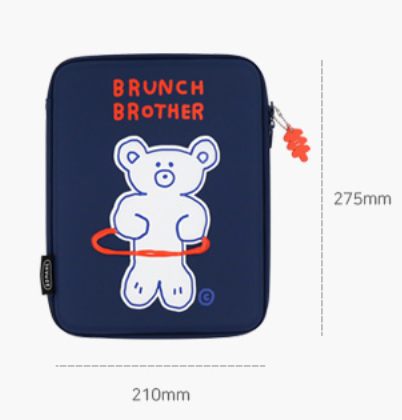 縮圖：Brunch Brother HolaBear iPad 11-inch EVA Pouch 平板電腦套