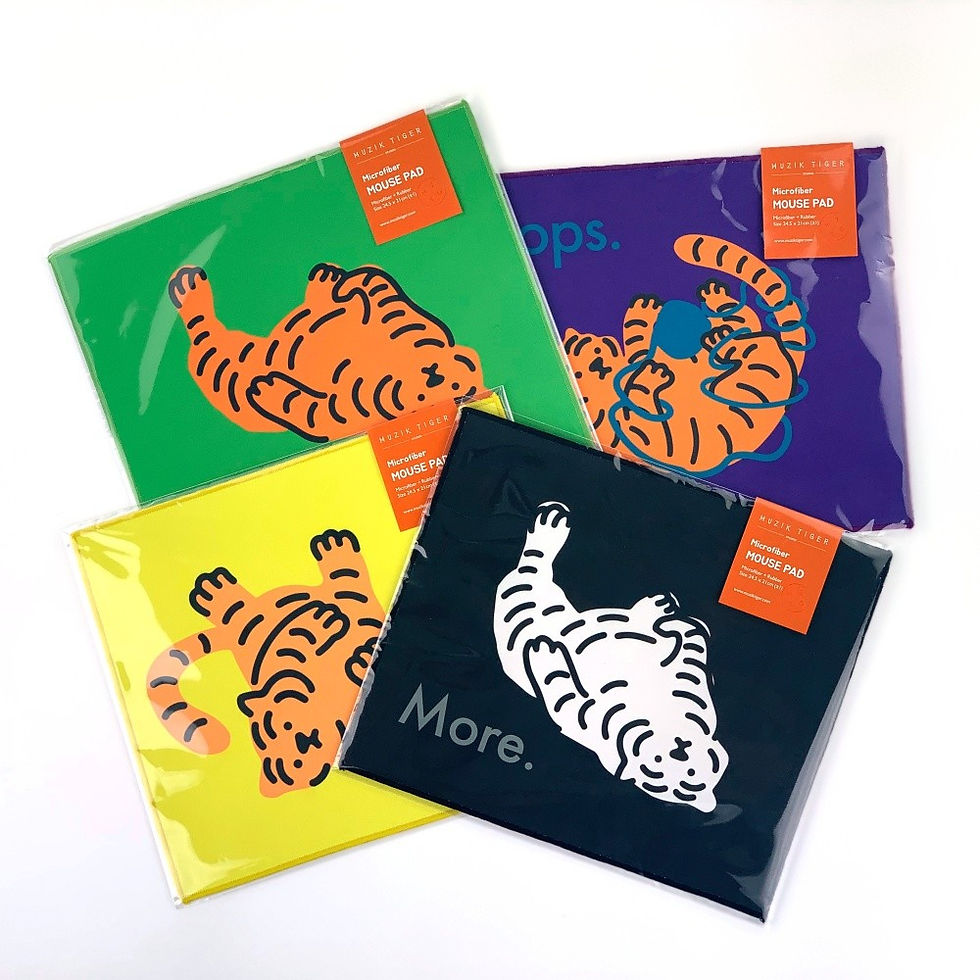 縮圖：Muzik Tiger Oops Tiger Mouse Pad 滑鼠墊