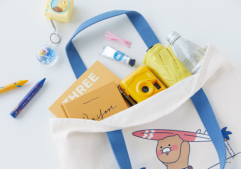 縮圖：Kakao Friends 春植 Let's Surf Eco Bag 環保袋