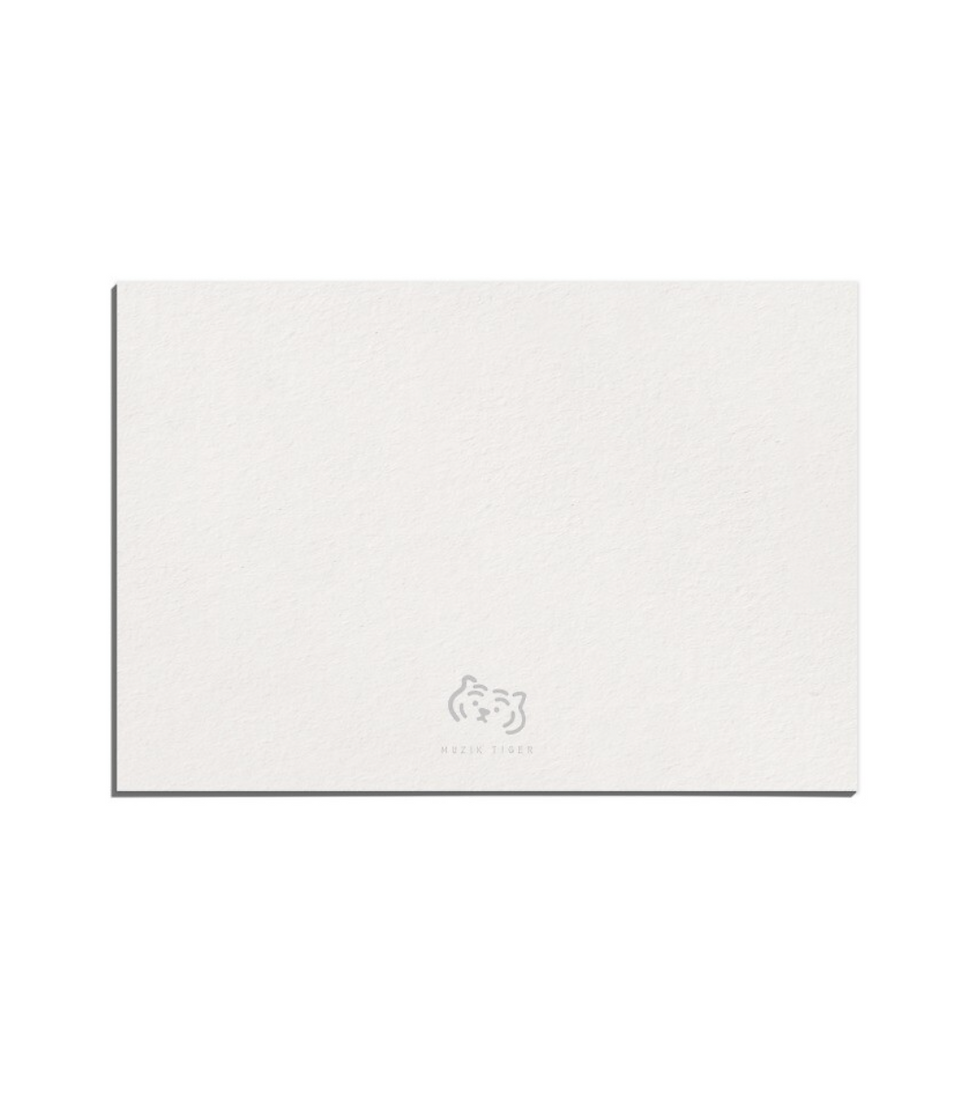 縮圖：Muzik Tiger Postcard 沒關係的白虎明信片
