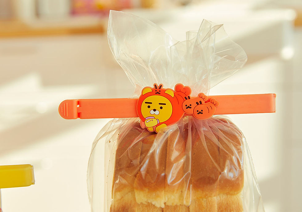 縮圖：Kakao Friends x Nongshim Bag Sealing Clips 密封鉗套裝