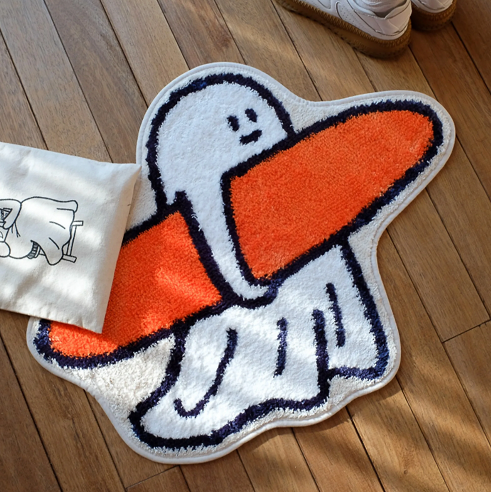 縮圖：【現貨】Percentage/Design p/d 幽靈大軍 Ghost Surfer Foot Mat 地墊