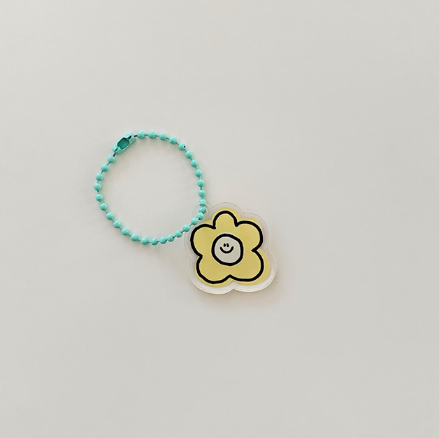 縮圖：Second Morning Greenery Keyring 鎖匙扣