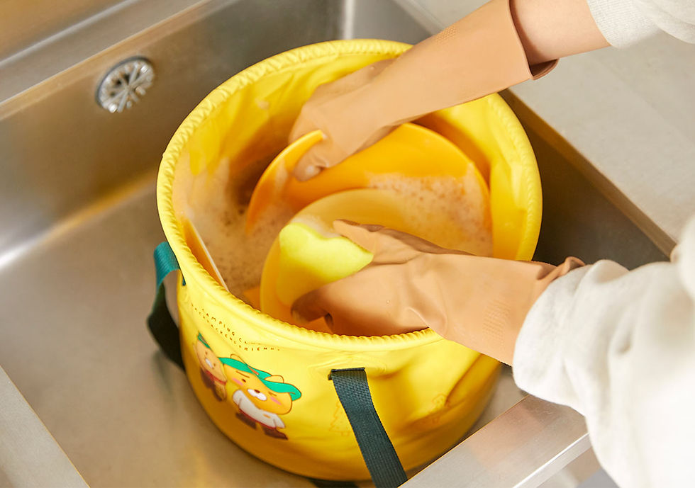 縮圖：Kakao Friends Ryan & 春植 Backpackers Multi Basket 露營多功能袋