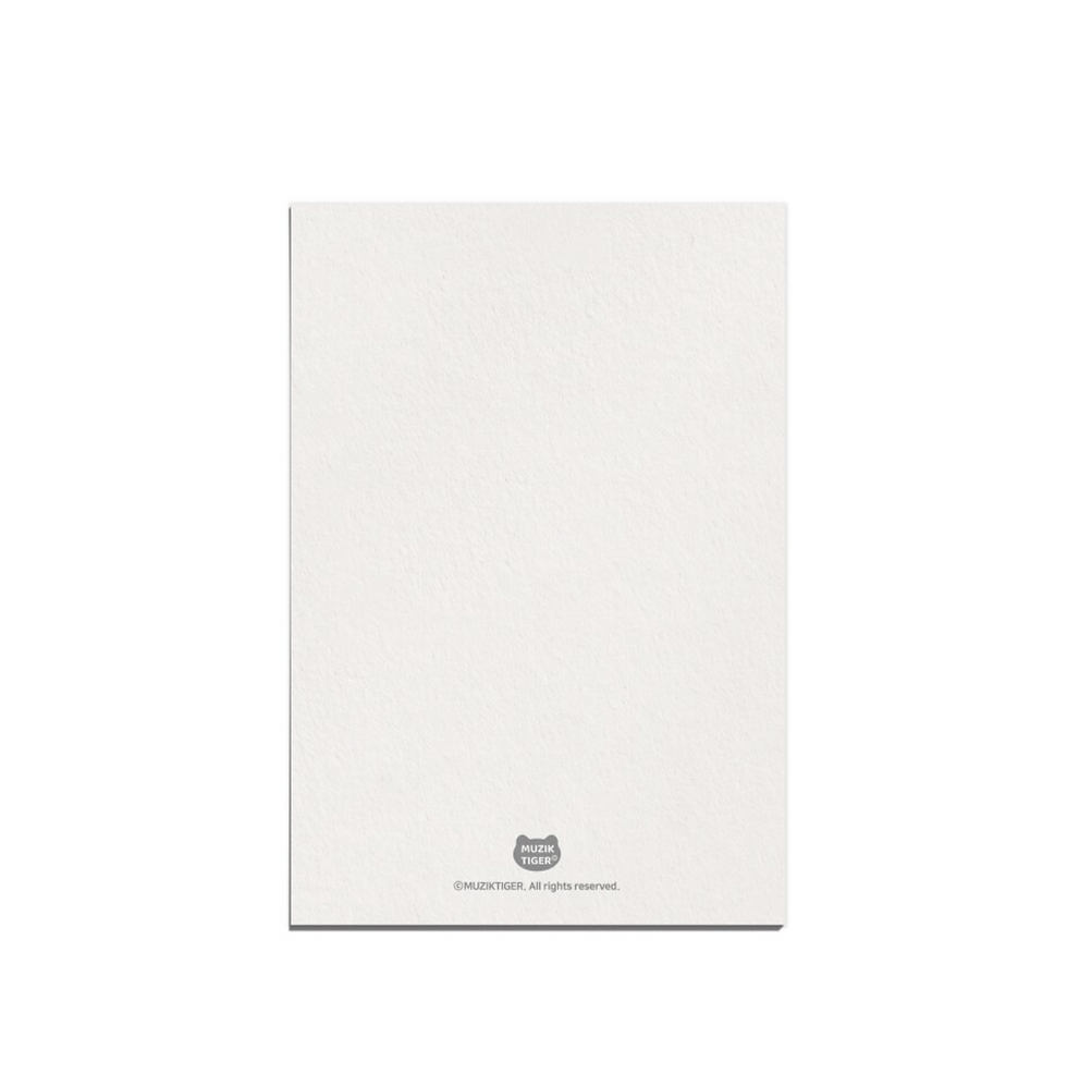 縮圖：Muzik Tiger 2022 Happy New Year Postcard 新年明信片