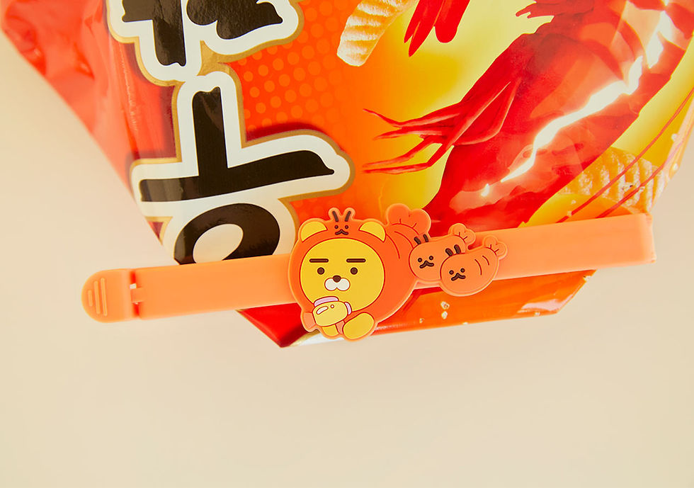 縮圖：Kakao Friends x Nongshim Bag Sealing Clips 密封鉗套裝