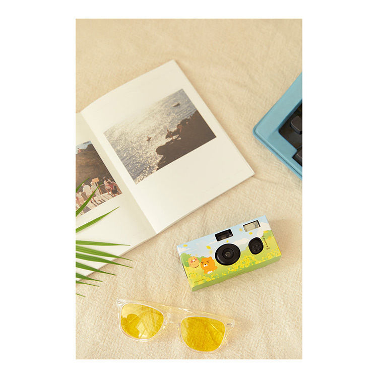 縮圖：Kakao Friends Ryan & 春植 Fujiflim Disponsable Camera 菲林相機