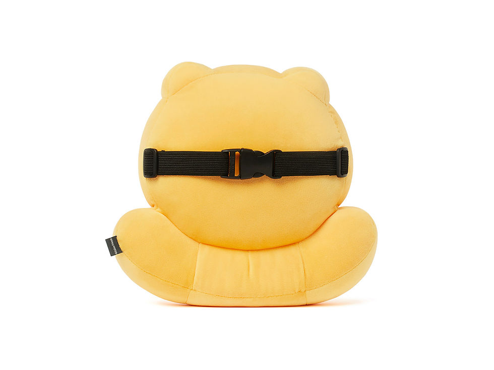 縮圖：Kakao Friends Ryan Car Hug Neck Cushion 汽車多用途腰頸枕