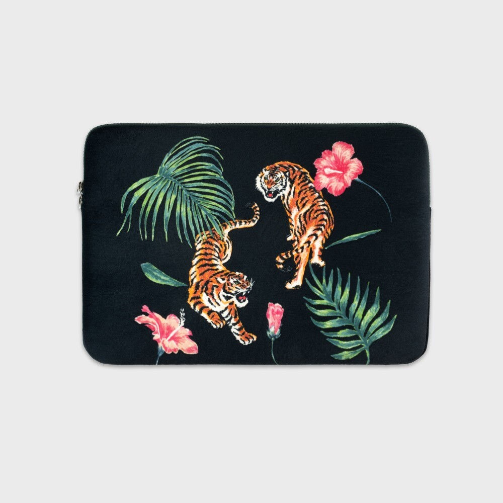 Muzik Tiger  Fantasy Tiger Ver.3 Black Laptop/Tablet Pouch 平板電腦保護套
