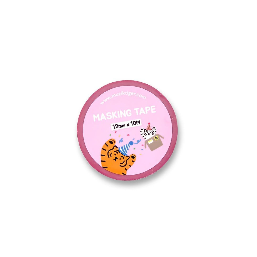 縮圖：Muzik Tiger Masking Tape Ver.1 紙膠紙