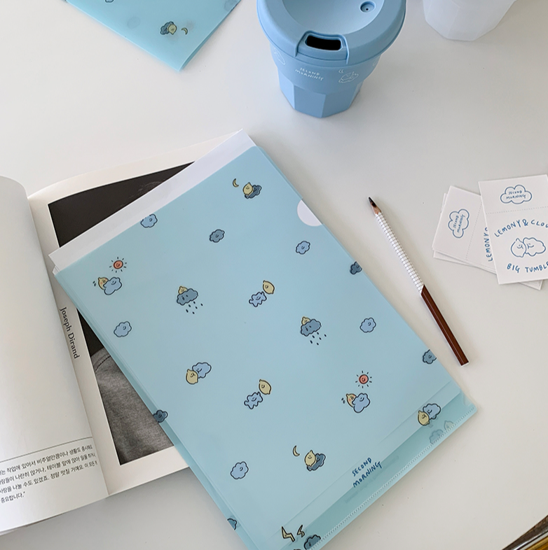 縮圖：Second Morning Lemony & Cloud Clear File 文件夾