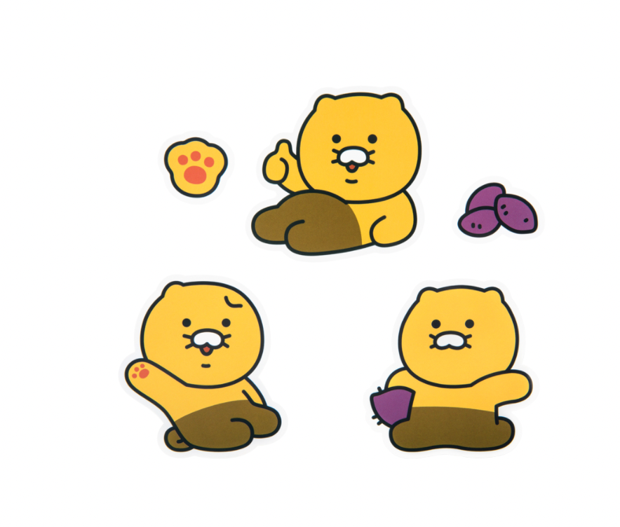 縮圖：Kakao Friends 春植 Big Deco Sticker 大貼紙