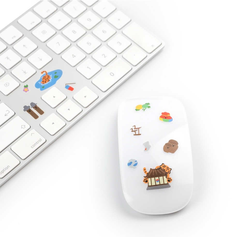 縮圖：Muzik Tiger Hanok Tiger 'Clear' Mix Stickers 貼紙