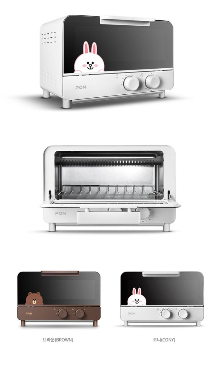 縮圖：Line Friends x Pon Brown Mini Oven迷你焗爐