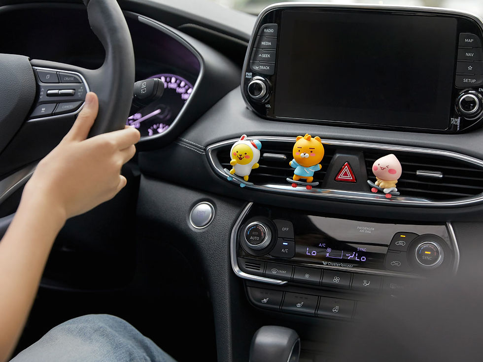縮圖：Kakao Friends Little Ryan Air Freshener Woody Floral｜Little Friends