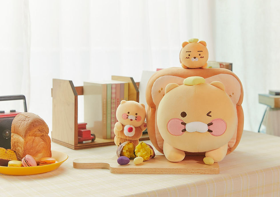 縮圖：Kakao Friends Ryan Mini Soft Plush Toy 牛角包公仔