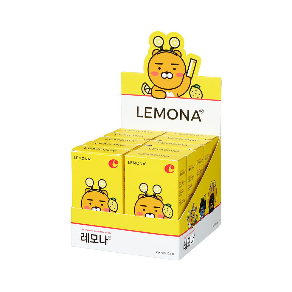 縮圖：Kakao Friends x Lemona 檸檬味維他命C (2g x 10 Packs x 10 Boxes)