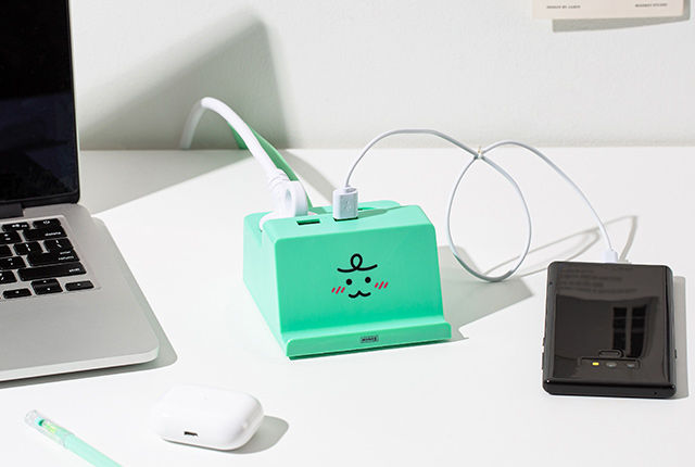 縮圖：Kakao Friends Jordy Desktop Power Socket 無線充電插頭