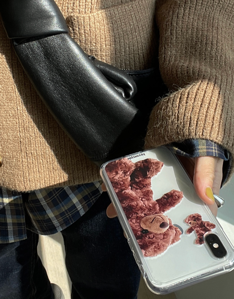 縮圖：Byemypie x Turn Bear Hard Jelly Case 手機保護殼