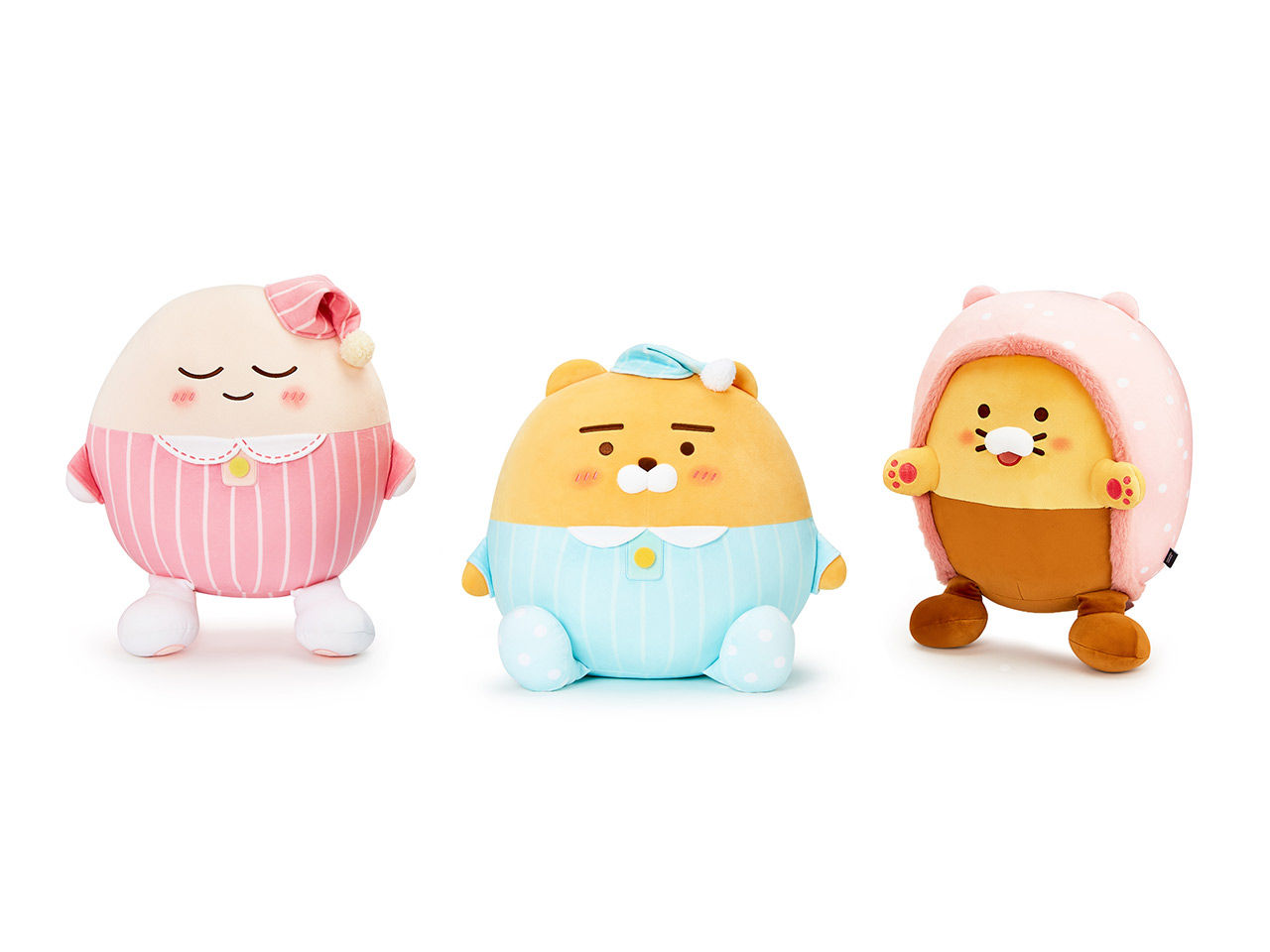 Kakao Friends Ryan/春植/Apeach Goodnight Pillow 晚安公仔