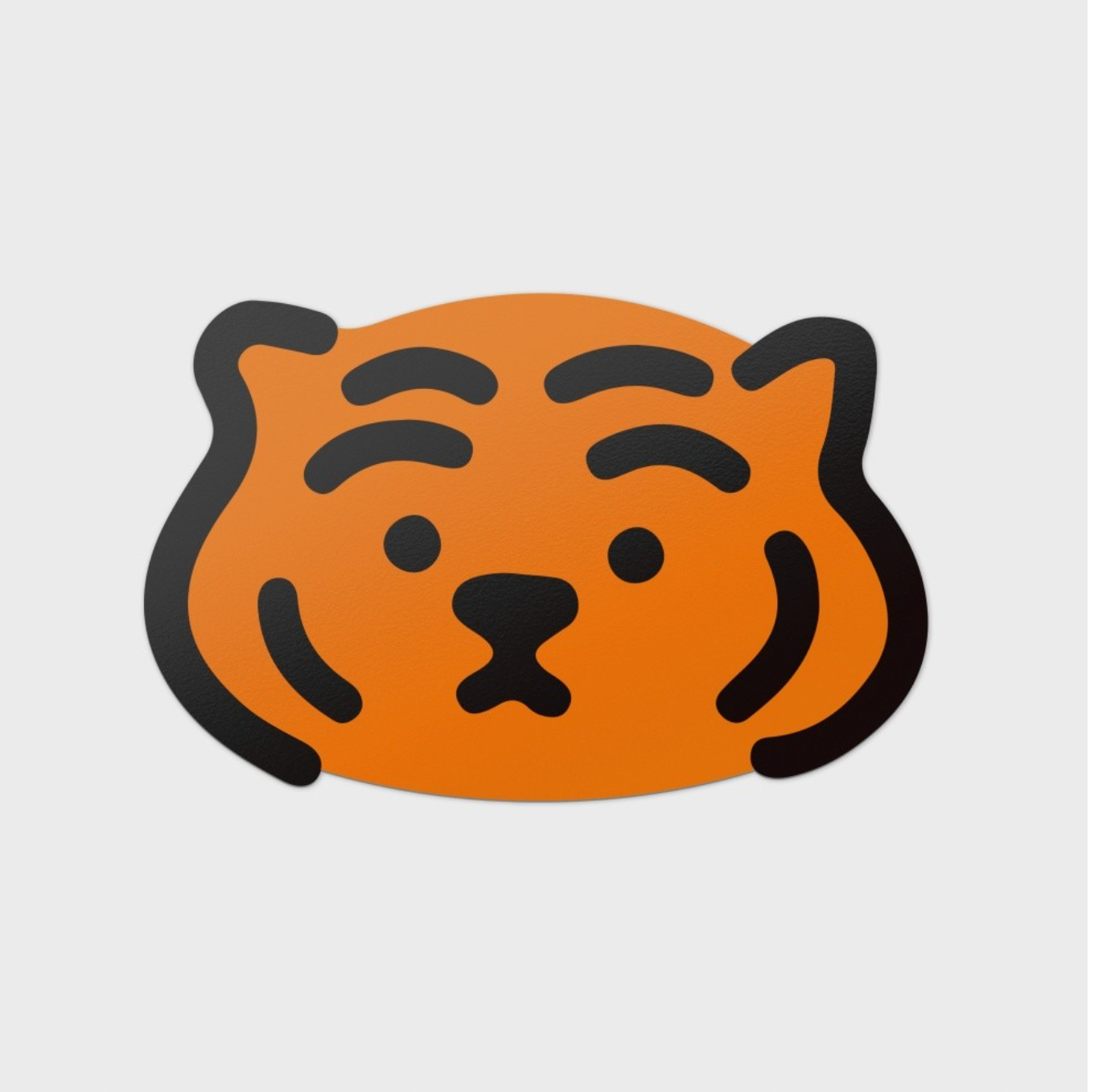 Muzik Tiger Tiger Face Big Removable Sticker 貼紙