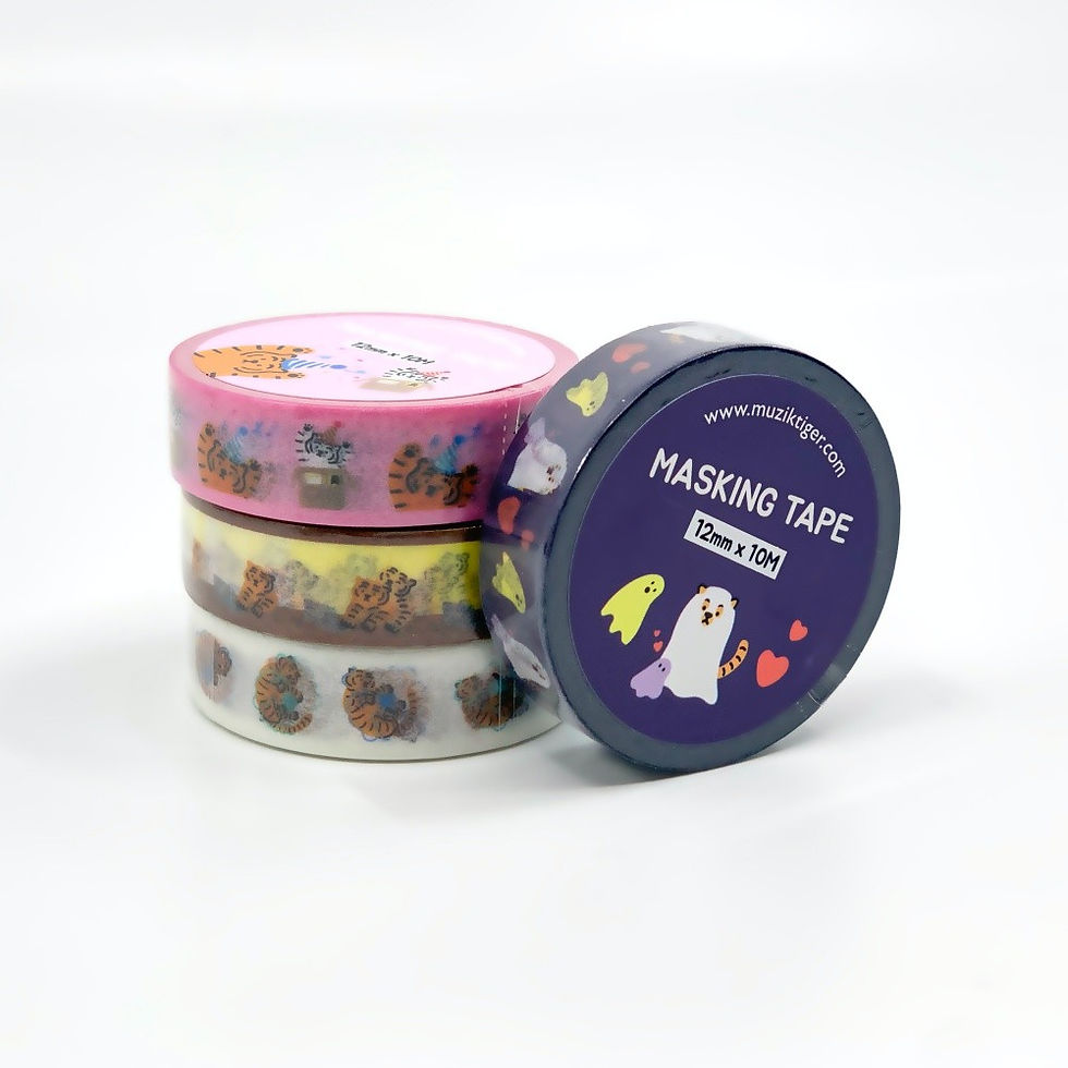 縮圖：Muzik Tiger Masking Tape Ver.1 紙膠紙