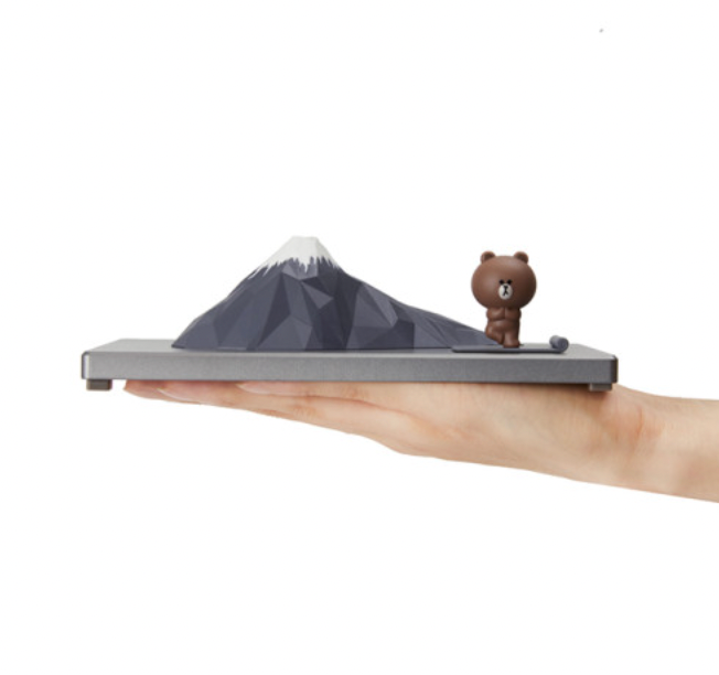 縮圖：Line Friends Brown Aroma Mountain Incense Holder 線香座(橫)