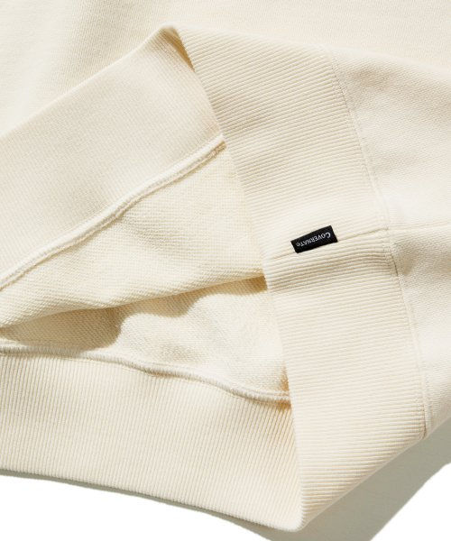 縮圖：COVERNAT 圓領長袖 橡白色