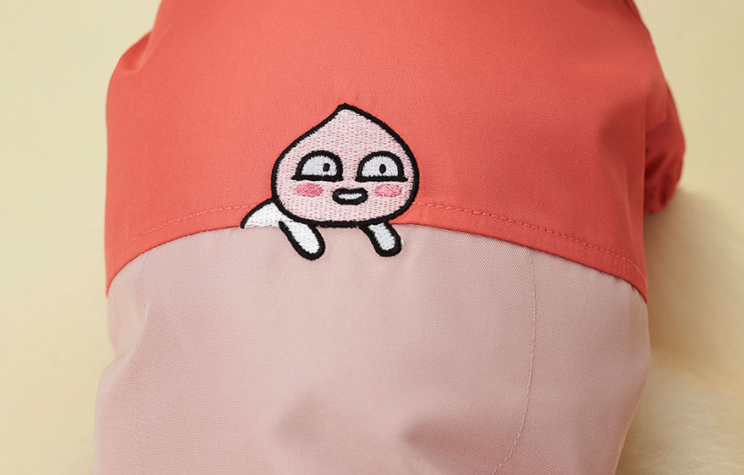 縮圖：Kakao Friends Ryan / Apeach Kakao Friends Pet Anorak 寵物連帽防風外套（S/M/L）