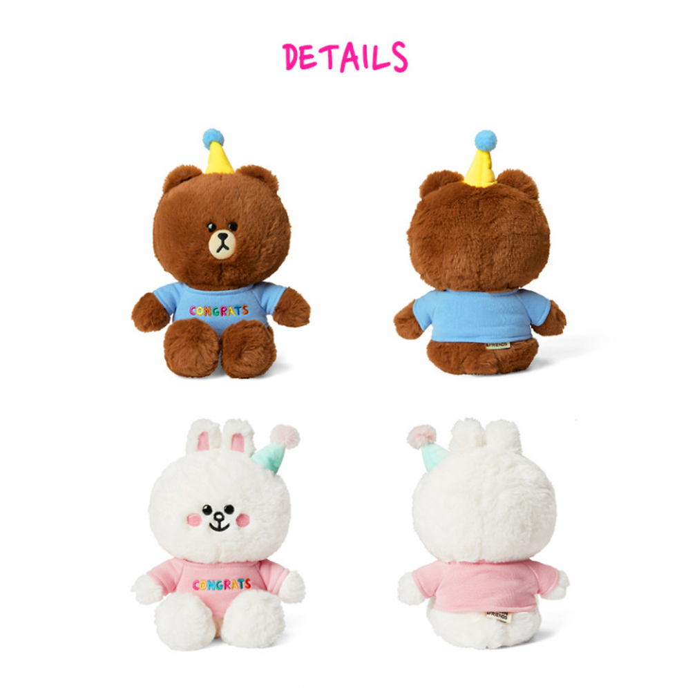 縮圖：Line Friends Birthday Celebration Doll 生日快樂公仔