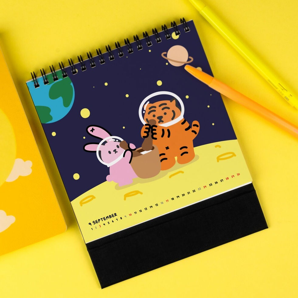 縮圖：【現貨】Muzik Tiger 2023 Calendar 限量版檯曆