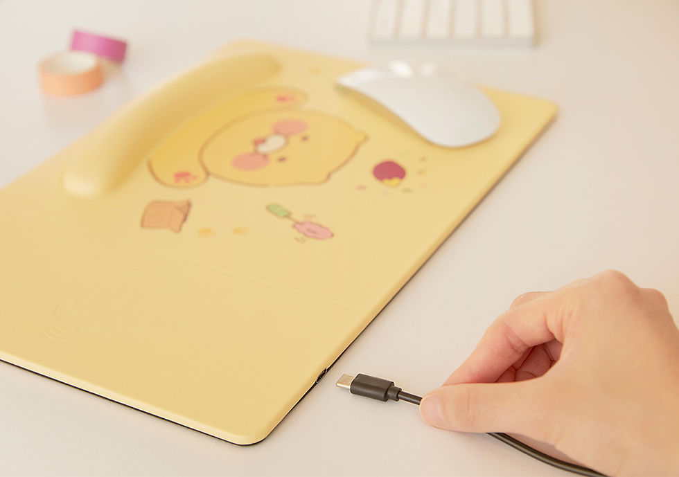 縮圖：Kakao Friends 春植 Wireless Charging Mousepad 無線充電墊鼠標墊