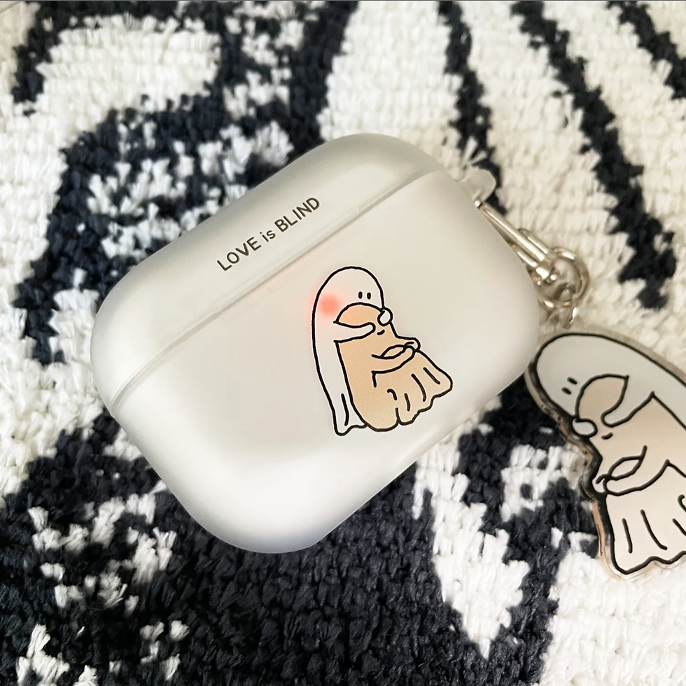 縮圖：Percentage/Design p/d 幽靈大軍 Love is Blind  Airpods/Pro Case 耳機保護殼