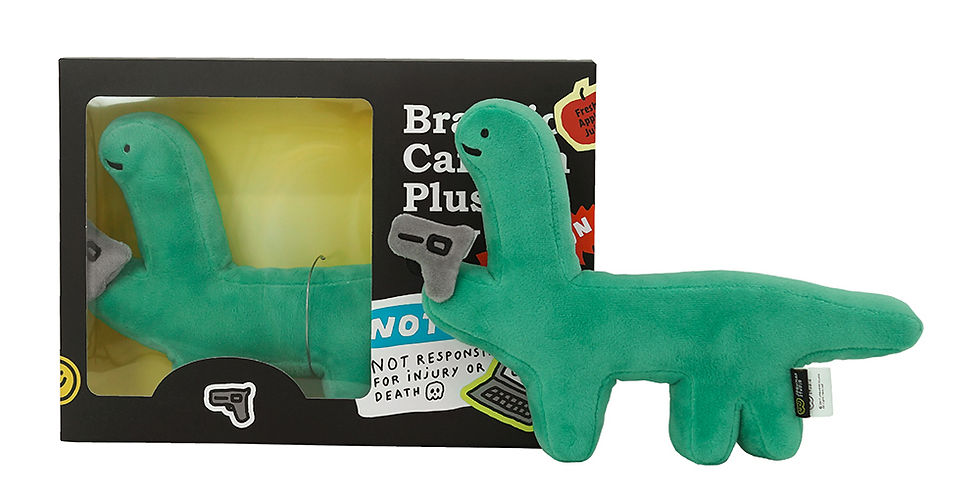 縮圖：Joguman Brachio Cartoon Plush Toy 腕龍BIUBIU公仔