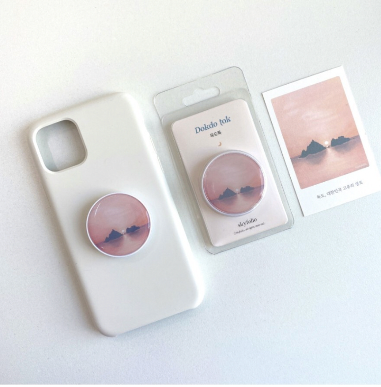縮圖：Skyfolio Pink Phone Grip 手機支架(送Postcard)