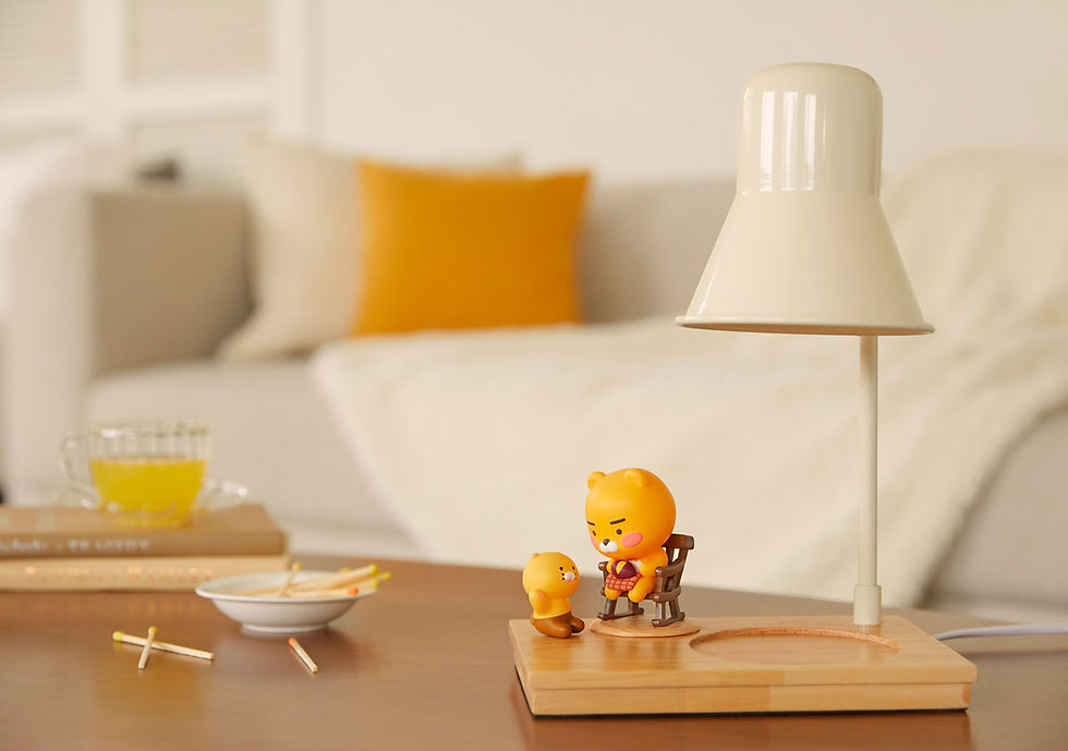 縮圖：Kakao Friends Ryan & 春植 Candle Warmer 蠟燭暖燈