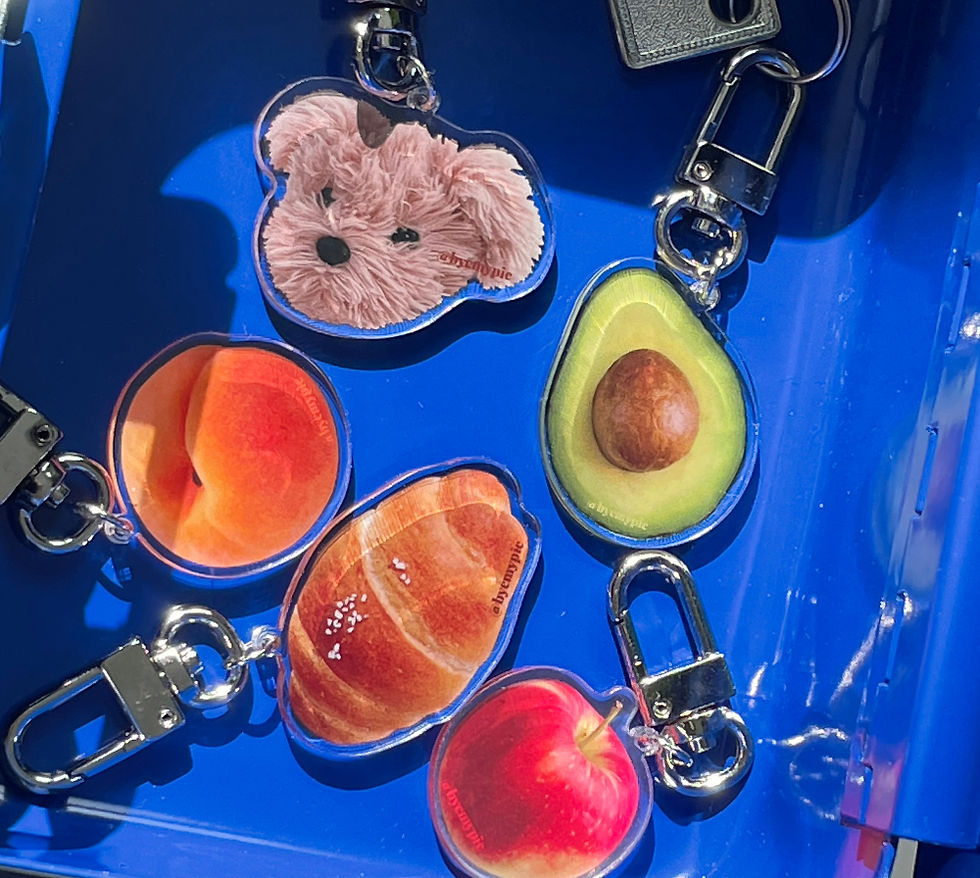 縮圖：Byemypie x Salt Bread Keyring 鑰匙扣