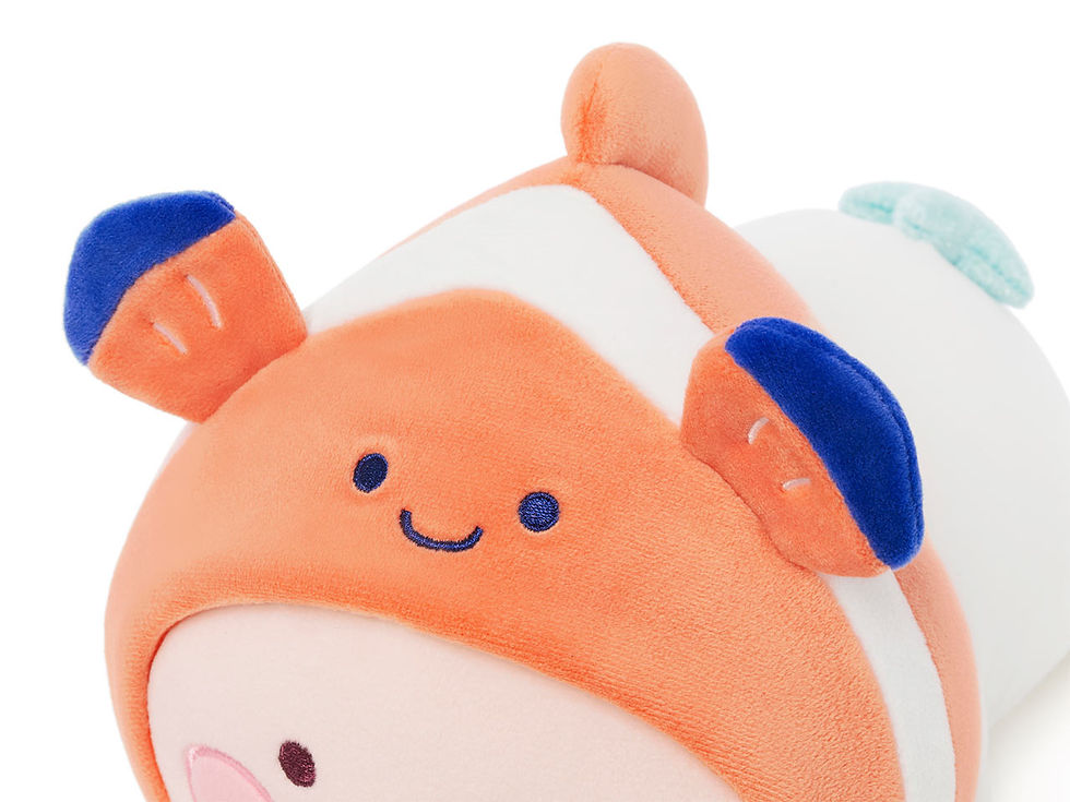 縮圖：Kakao Friends Apeach Ocean Vibe Mini Soft Plush Toy 抱枕