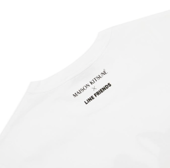 縮圖：Line Friends x Maison Kitsuné Small Patch T-Shirt 短袖T裇