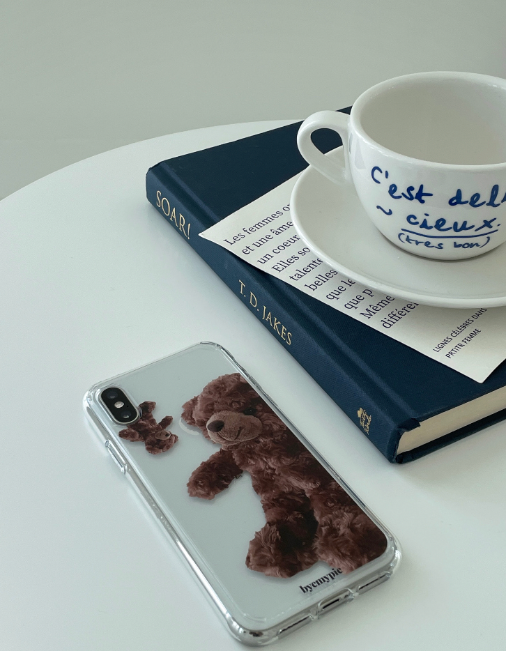 縮圖：Byemypie x Turn Bear Hard Jelly Case 手機保護殼
