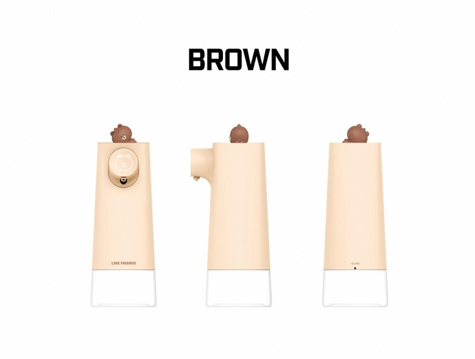 縮圖：Line Friends Brown & Sally 自動泡泡洗手機🧴