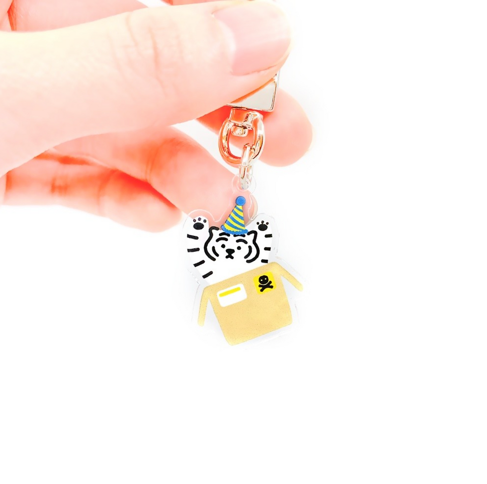 縮圖：Muzik Tiger Party Tiger Keyring 鑰匙扣
