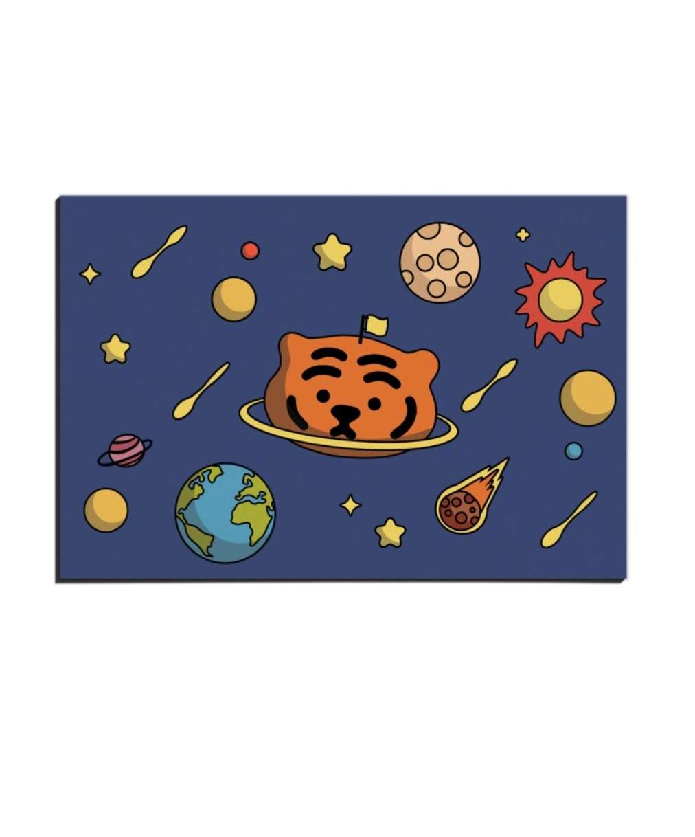 Muzik Tiger Postcard 失業宇宙明信片
