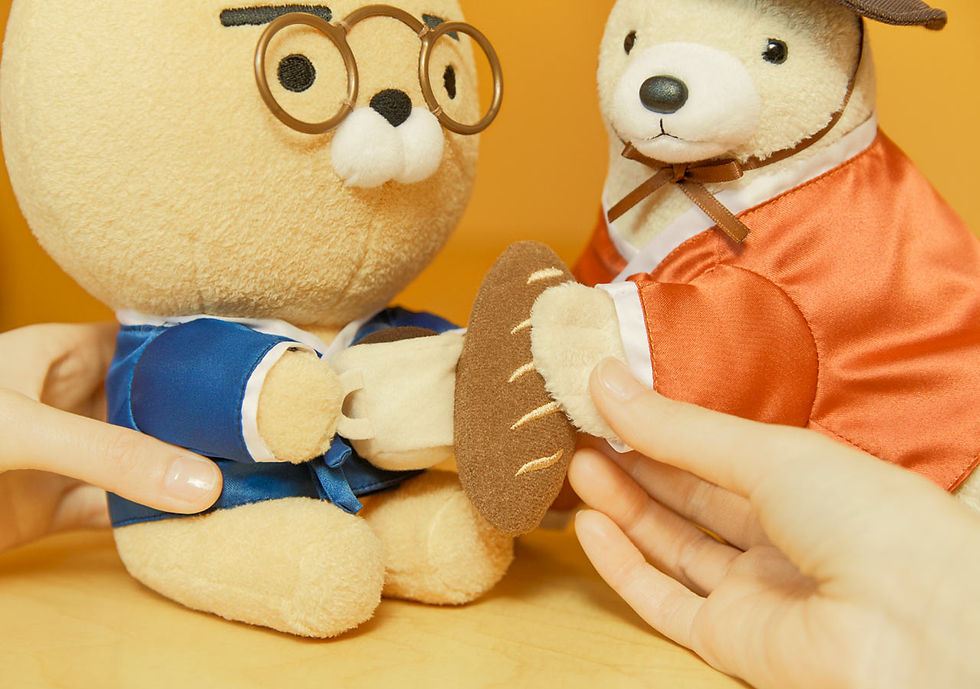 縮圖：Kakao Friends Ryan X Fritz Edition Soft Plush Toy 毛絨玩具