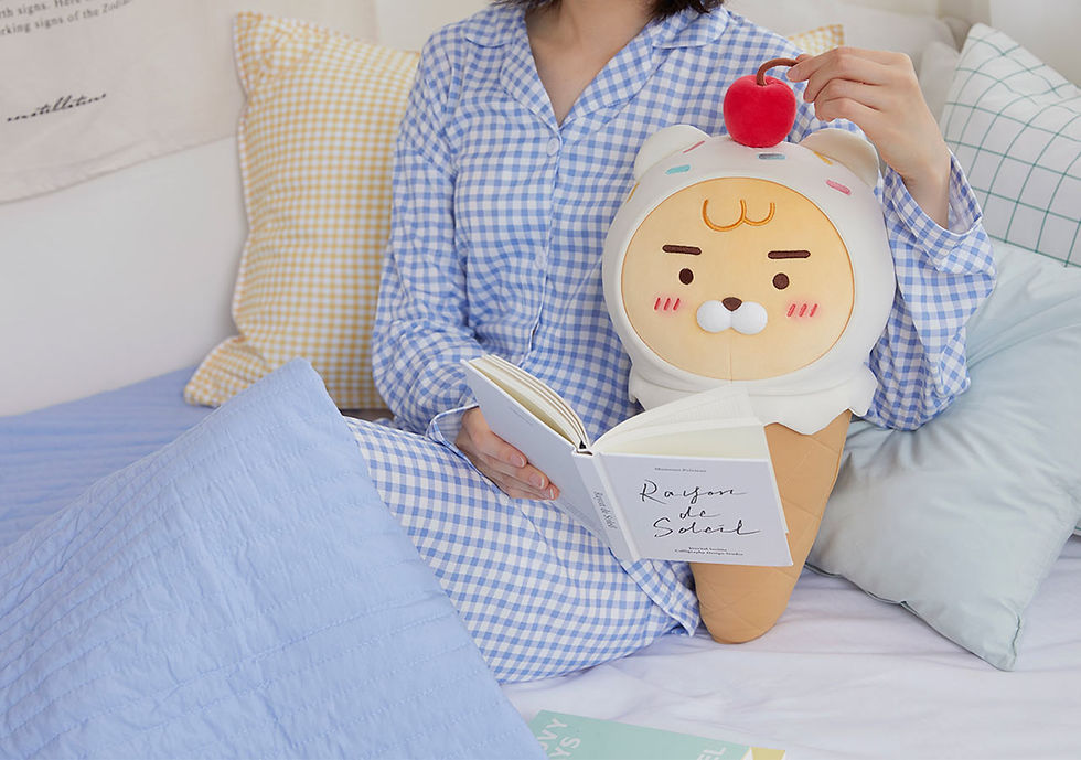 縮圖：Kakao Friends Ryan Ice Cream Soft Plush Toy 抱枕