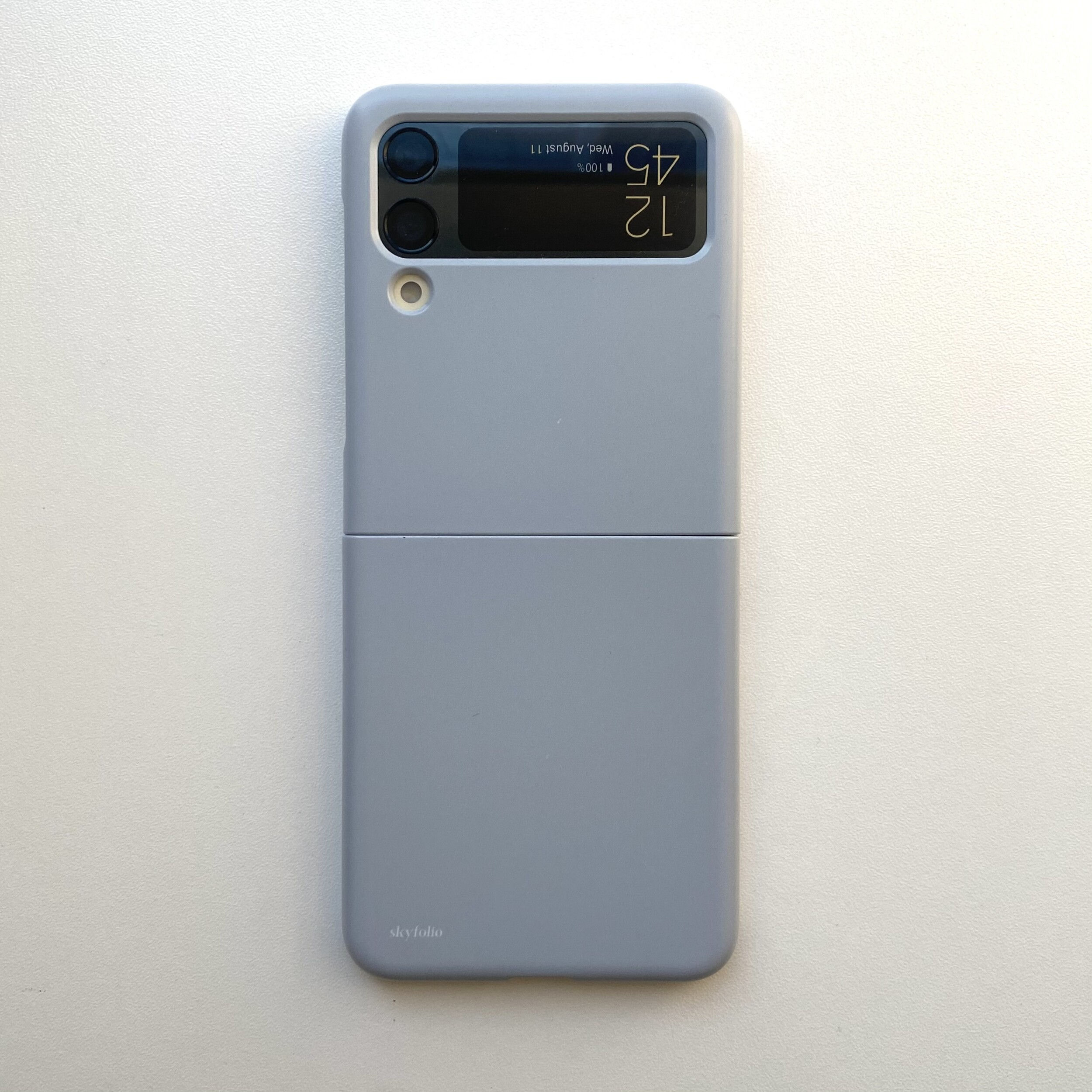 Skyfolio Cozy Blue Z Flip Phone Case 手機保護殼