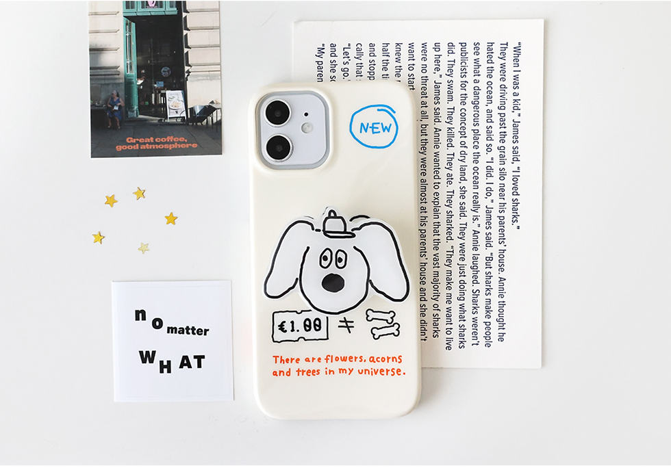 縮圖：MonagustA Charlie Smarttok Glossy Case For Iphone12 保護套