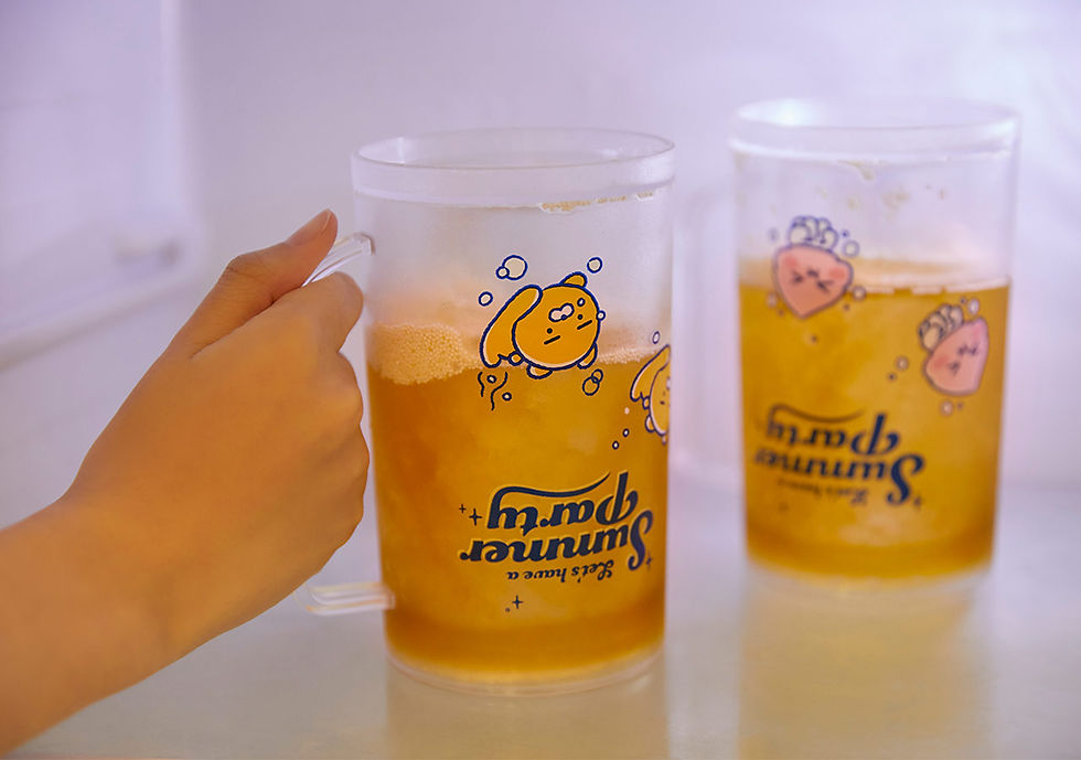 縮圖：Kakao Friends Apeach Ice Mug 啤酒杯 355ml